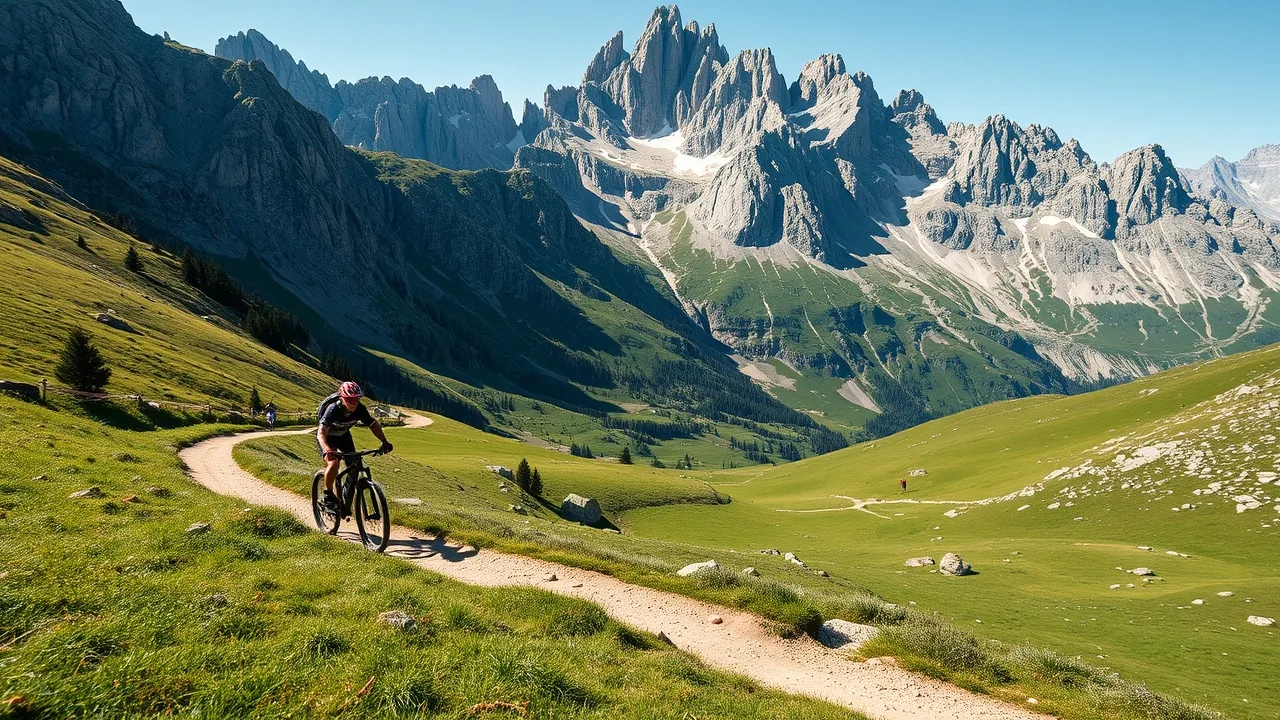 Cyklistika v Dolomitech